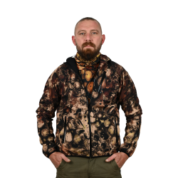 Bio-Camo Printed Softshell Jacket [Hood]