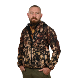 Bio-Camo Printed Softshell Jacket [Hood]