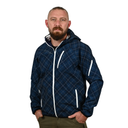 "Gentlemen" Printed Softshell Jacket [Hood]