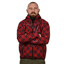 "Gentlemen" Printed Softshell Jacket [Hood]