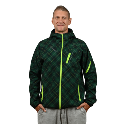 "Gentlemen" Printed Softshell Jacket [Hood]