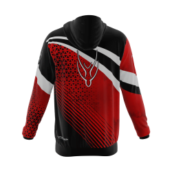 Intrudair ® [Pre-Order] Old-Red Printed Hoodie