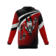Intrudair ® [Pre-Order] Old-Red Printed Hoodie