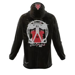 Intrudair ® [Pre-Order] Davinci Printed Softshell Jacket [Hood]