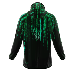 Intrudair ® [Pre-Order] Matrix Printed Softshell Jacket [Hood]