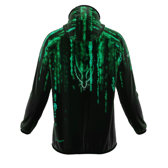 Intrudair ® [Pre-Order] Matrix Printed Softshell Jacket [Hood]
