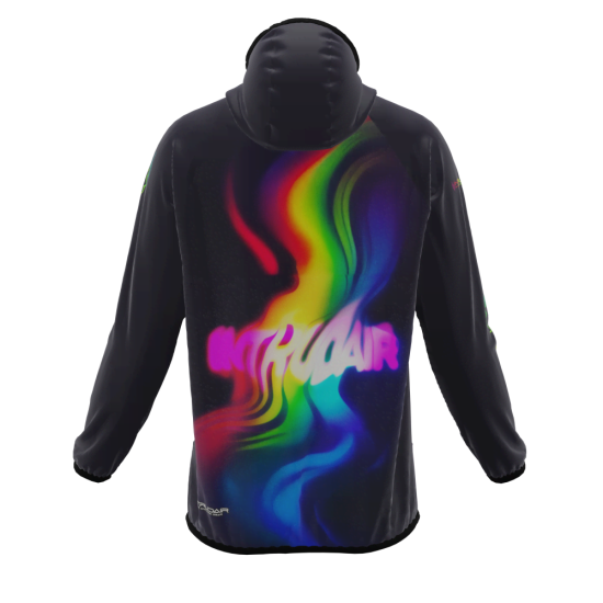 Intrudair ® [Pre-Order] Rainbow Printed Softshell Jacket [Hood]