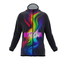 Intrudair ® [Pre-Order] Rainbow Printed Softshell Jacket [Hood]