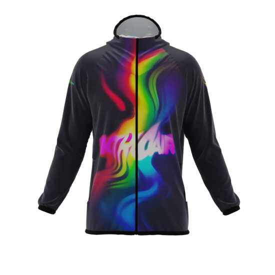 Intrudair ® [Pre-Order] Rainbow Printed Softshell Jacket [Hood]
