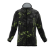 Intrudair ® [Pre-Order] Triangle-Olive Printed Softshell Jacket [Hood]