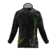 Intrudair ® [Pre-Order] Triangle-Yellow-green Printed Softshell Jacket [Hood]