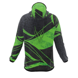 Intrudair ® [Pre-Order] XRW-Green Printed Softshell Jacket [Hood]
