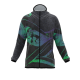 Intrudair ® [Pre-Order] XRW-Green-Purple Printed Softshell Jacket [Hood]