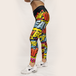 Leggings [ Printed ] Comic