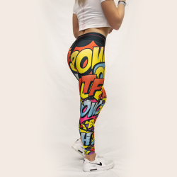Leggings [ Printed ] Comic