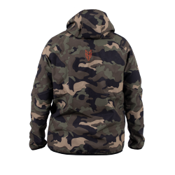 Softshell Jacket Printed (Camo/Orange) [Hood]