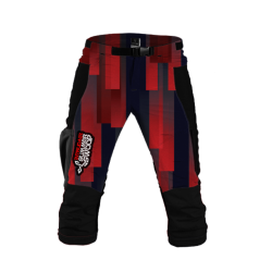 Printed Summer Swoop Black/Red