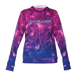 Intrudair ® Printed Hoodie Woman [Purple/Pink]