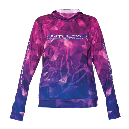 Intrudair ® Printed Hoodie Woman [Purple/Pink]