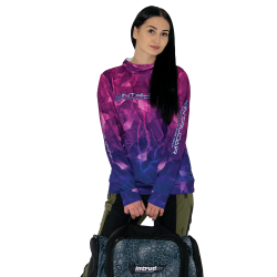 Intrudair ® Printed Hoodie Woman [Purple/Pink]