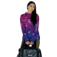 Intrudair ® Printed Hoodie Woman [Purple/Pink]