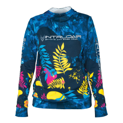Intrudair ® Printed Hoodie Woman [Flower]