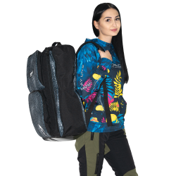 Intrudair ® Printed Hoodie Woman [Flower]