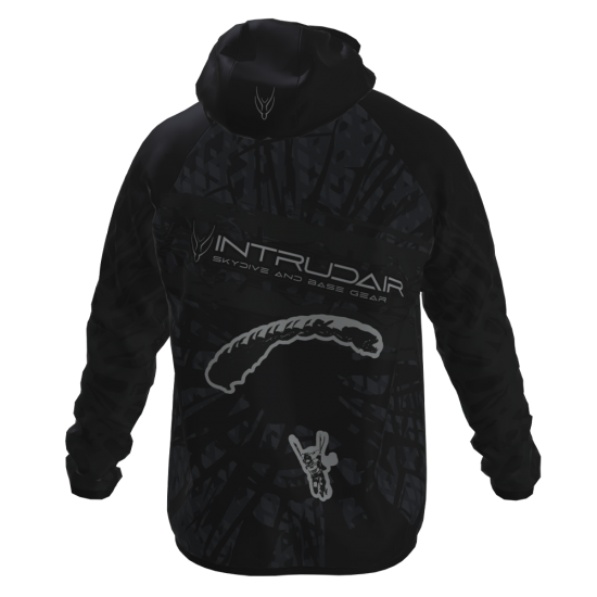 Printed Softshell Jacket Black [Hood]
