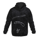 Printed Softshell Jacket Black [Hood]