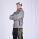Softshell Jacket Melange Grey [Hood]