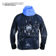 Softshell Jacket Blue Printed [Hood]