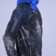 Softshell Jacket Blue Printed [Hood]