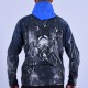Softshell Jacket Blue Printed [Hood]