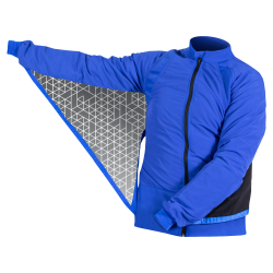 Cam Jacket Blue/Printed